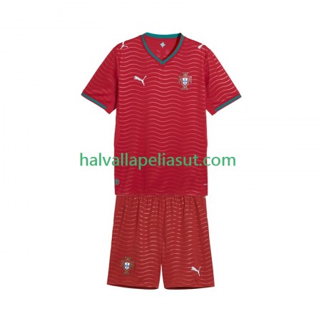 Jalkapallo Pelipaidat/Peliasut Portugali Lasten Kotipaita World Cup 2026 Lyhythihainen